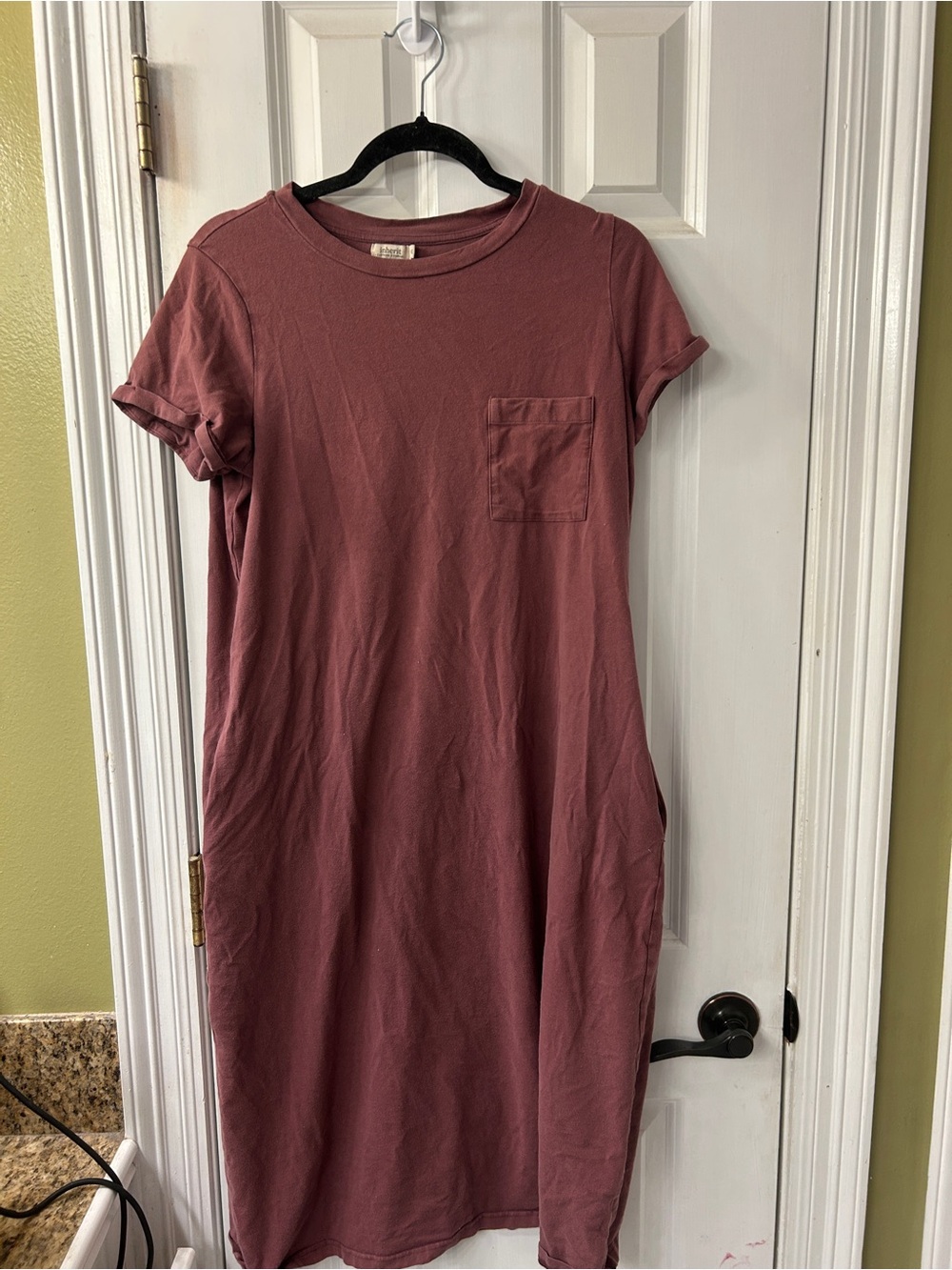 Inherit rayon t shirt dress